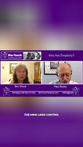 The mind loves control. It craves certainty, structure, results...