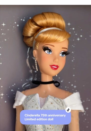 ✨🪞💫New Cinderella limited edition doll that celebrates the 75th anniversary of the animated classic. Presenting a beautiful dress and hairstyle that pays tribute to the true colour scheme that was used at the time of its creation ✨🪞💫 . . . . . . #limiteddoll #disney #Cinderella #doll #muñeca #cenicienta #viral #fyp #beyonce #ladygaga #love #fashion #art #taylorswift #makeup #girl