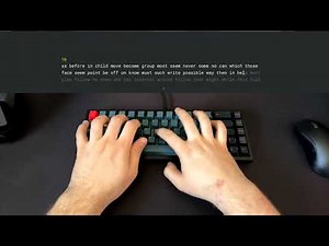 Neo X Keygeek Oat Linear Switches | Mode Envoy | Sound/Typing Test