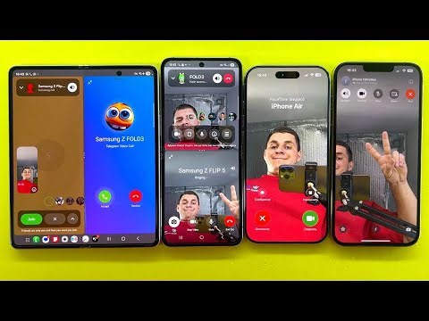 Incoming Call SnapChat + WhatsApp + FaceTime Video Call on Samsung Galaxy Vs iPhone