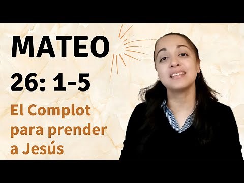 Mateo 26: 1-5 (El Complot para prender a Jesús) - Kateryna Karreras