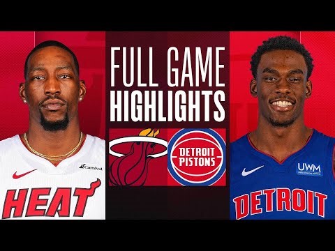 HEAT at PISTONS | FULL GAME HIGHLIGHTS | March 15, 2024