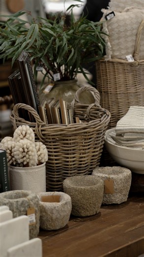 Cocalico Creek Home | Home Decor, Furniture, and Fashion on Instagram: "When our decorating team gets to work, they get to work. Love to see fresh inspiration and creative takes on product displaying! Like and share! #homedecor #home #decoration #interiordecorating #decor #homedecoration #neutralstyle #neutraldecor #neutraldecor #neutraldecorating #homedesign #lancasterpa"