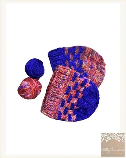 Easy Knit Hat Pattern - Super Bulky Yarn - Quick & Cozy