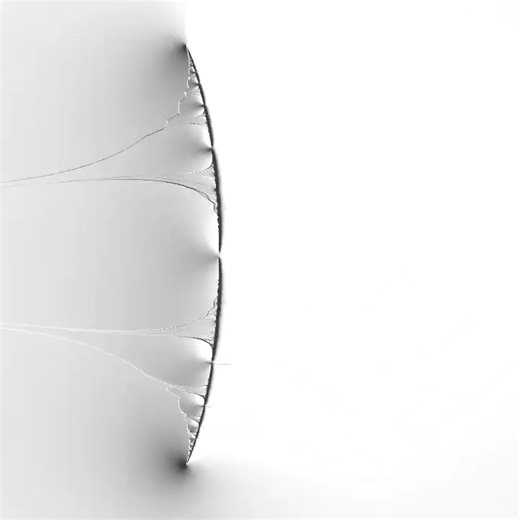 mandelbrot without bailout = 4 #mandelbrowser