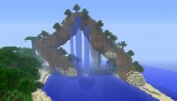 custom terrain: cliff Minecraft Map