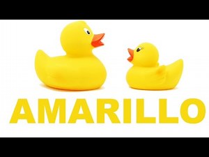 AMARILLO. aprende los colores, canción de colores, video de colores