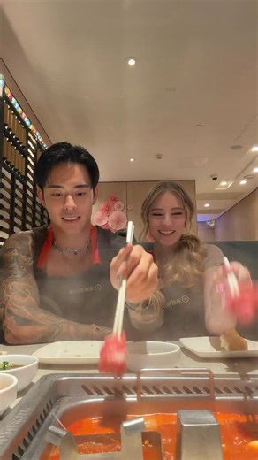 TITUS LOW on Instagram: "it was her first haidilao experience"