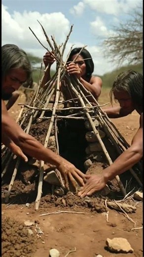 How the First Human Houses Were Built?
