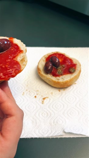 Authentic Italian Breakfast Recipe: Panino Puttanesca