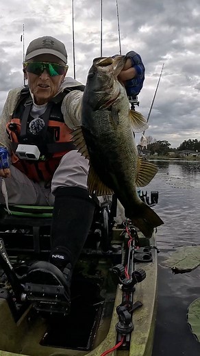 10K views · 155 reactions | Exploring different water holes is always fun. ##kayakfishing #ladyangler #FloridaBass | Old Lady Angler | Facebook