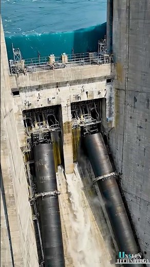 How Water Instantly Powers Entire Cities! ⚡️ #engineering #howitworks #cleanenergy #megastructure