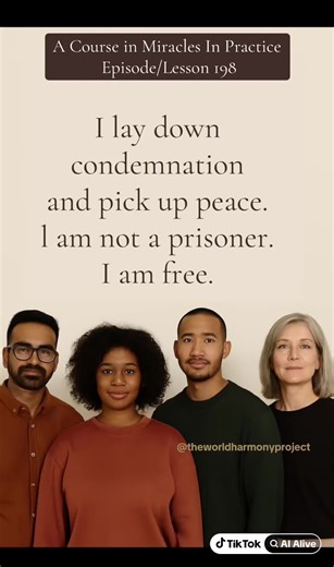 Episode 198 is out now! How did this lesson impact you? #innerpeace #nonduality #acimworkbook #spirituality #ACourseInMiraclesInPracticePodcast #acim #acourseinmiracles #podcast #forgiveness #acim198