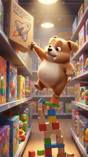 puppy went to the supermarket to buy toys best dog toy haul