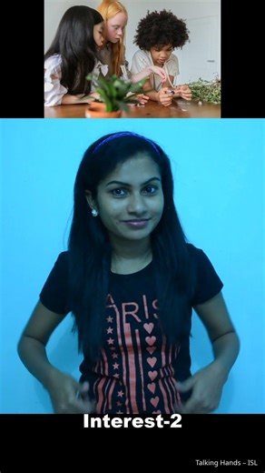 How to Say "Interest-2" in Sign Language | ISL | #Shorts