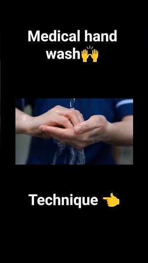 how to right way medical hand wash👈
