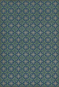 Spicher and Company Vintage Vinyl Floor Cloths Pattern 81 Modern Area Rugs | Rugs Direct