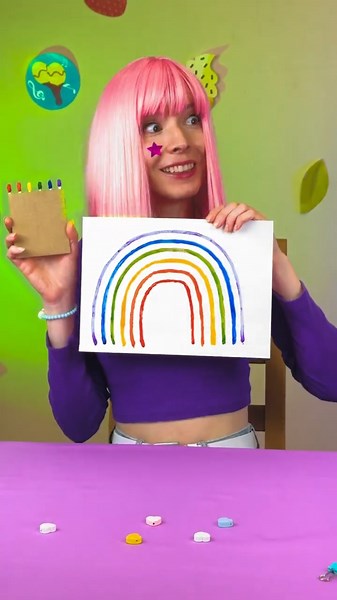 How to Draw a Perfect Rainbow with Ease? ✨🌈