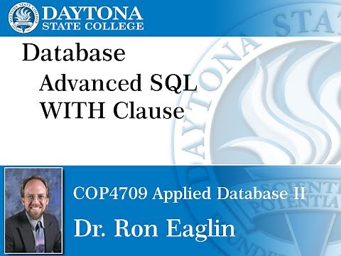 Database - SQL WITH Clause