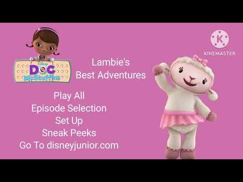 DVD Menu (Doc McStuffins: Lambie The Blood Beast Variant)