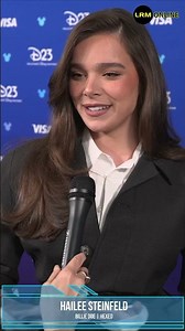 Hailee Steinfeld on Sharing Hex Preview to D23 Audience
