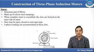 Construction of Three phase electrical motor | Electrical motor | Working principle of electrical motor | The engineers group