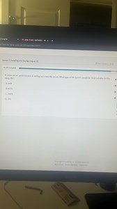 A Linux server administrator is setting up a new file server. W... | Filo