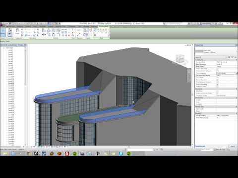 How I Build A Commercial Building (in Revit Architecture)