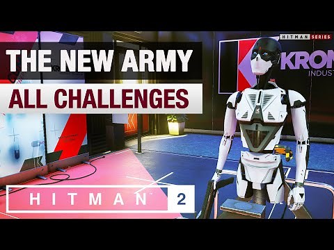 HITMAN 2 Miami - "The New Army" Mission Story with Challenges