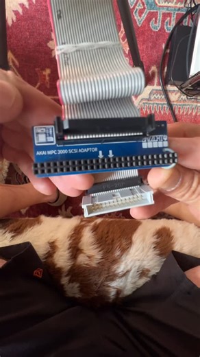 Wessy on Instagram: "internal scsi adapter @akai #mpc3000 & #mpc60 via mr. @thejazzcat 🎷"