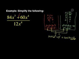Factorising an expression with exponents-Mathematics N1