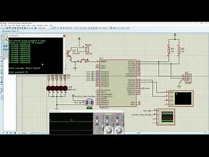 Mobile Controlled Home (AVR-ATmega32 Proteus Simulation)