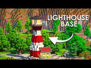 Simple Lighthouse Minecraft Build Tutorial