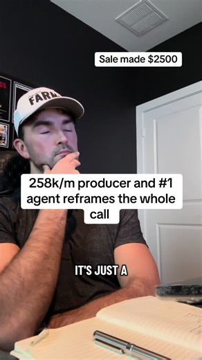 258k/m closer and #1 producer reframes the call to help the client understand what we should do. These leads are the best leads on the planet! Come get them over here at Symmetry I’m teaching 1 more person this month to work virtual sales and get mentored by the best in the business and write 100k a month ‼️Click the link in my bio that goes to my calendar 📅 #insurance #sales #fyp #mindset