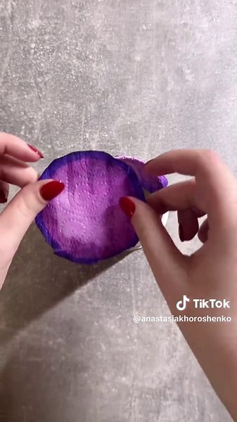 DIY Napkin Rose 🌹💜 | Napkin Folding Tutorial