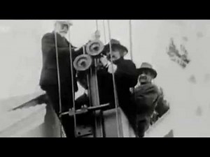 Einstein at Mt. Wilson Observatory with Hubble.