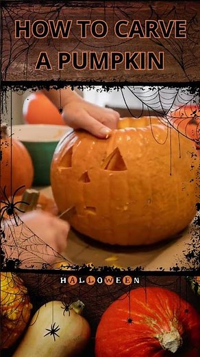 HOW TO CARVE A PUMPKIN - BASIC