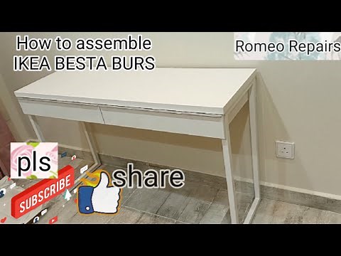 How to Assemble IKEA BESTA BURS