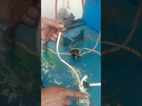 cara test safety relay starting motor unit Komatsu