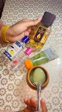 DIY : ✅How To Make Homemade moisturiser🧴at your home ￼✨🫰🏻#skincare #hydratingmoisturiser￼￼ #diy