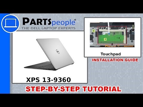 Dell XPS 13-9360 (P54G002) Touchpad How-To Video Tutorial