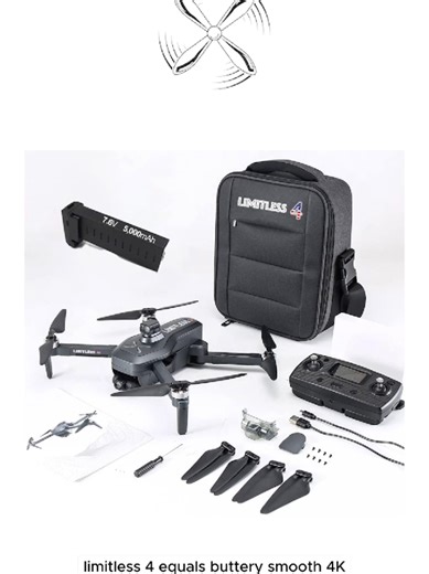 LIMITLESS 4S: Ultra-Smooth 4K Drone Flight Experience