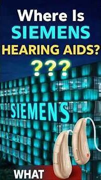 What Really Happened to Siemens Hearing Aids? #signia