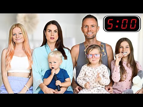 Family of 6 Morning Routine *Costa Rica* | Family Fizz