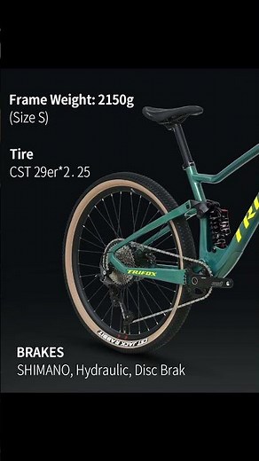 Meet the Trifox Trail Pioneer – your ultimate 29er carbon full-suspension beast! 🔥