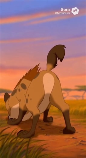 A Fart To Remember. Hyena's Relief #furry #animation #hyena