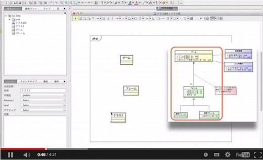 クラス図を素早く描く