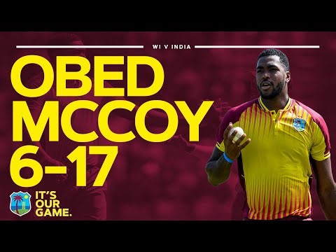 SENSATIONAL BOWLING! | Obed McCoy Takes 6-17 As Windies Beat India | West Indies v India | 2nd T20I