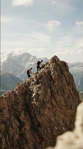 a must-do in the Dolomites: Forcella del Sassolungo