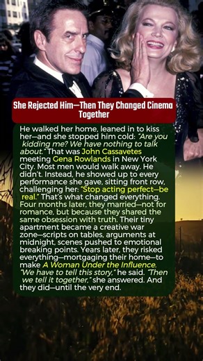 She Rejected Him—Then They Changed Cinema Together